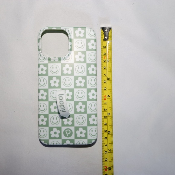 Loopy Case iPhone 12/13 Pro Max Sage Smileys - Picture 7 of 9